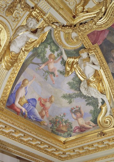 Allegorie des Frühlings, 1655-58 von Giovanni Francesco Romanelli